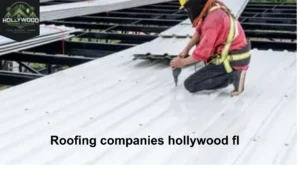 Professional roofing companies in Hollywood, FL providing roof repair, roof replacement, and new roof installation for residential and commercial properties.